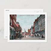 パットン通り、アッシュビル、ノースカロライナ州 ヴィンテージ ポストカード (正面/裏面)