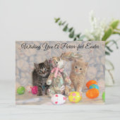 パットン＆バッフィントンのイースターバニー - フラットカード シーズンカード (スタンド正面)