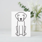 パット犬の漫画 ポストカード (スタンド正面)