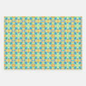 パット モザイク ギフト ラッピング シート セット (正面)