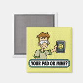 パッドまたはマイニングマグネット マグネット (正面/裏面)