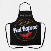 パッドカプラオチリ通りフードヴィンテージタイ エプロン (正面)