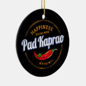 パッドカプラオチリ通りフードヴィンテージタイ セラミックオーナメント (右)