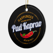 パッドカプラオチリ通りフードヴィンテージタイ セラミックオーナメント (左)