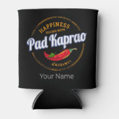 パッドカプラオチリ通りフードヴィンテージタイ 缶クーラー (正面)