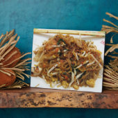 パッドタイ[ผัดไทย]タイ通り食品 フォトプラーク (側面)