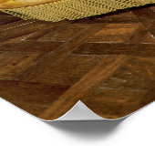 パッド付きラブシート、ナポレオンIII時代 ポスター (角)