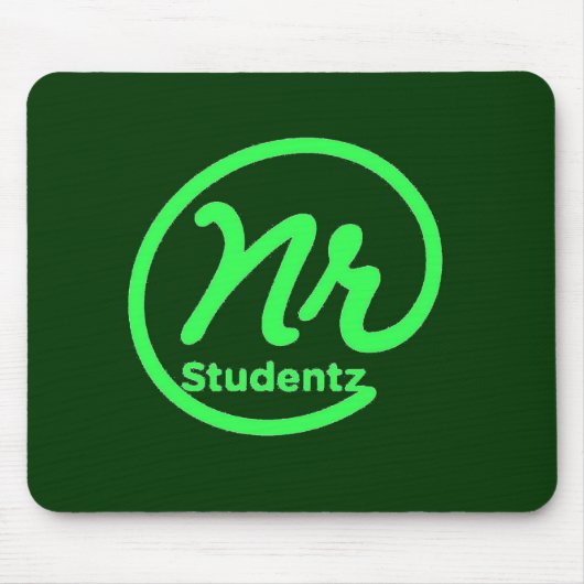 パッド緑のNR Studentzのマウス マウスパッド (正面)