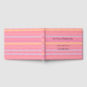 パッパターン（の模様が）あるテルのストライプで ゲストブック (全面)