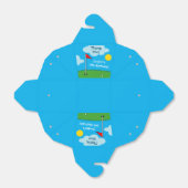 パッパーソナライズされたトパットミニゴルフ誕生日パーティー フェイバーボックス (折り畳みなし)