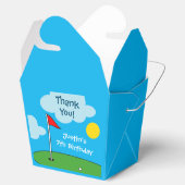 パッパーソナライズされたトパットミニゴルフ誕生日パーティー フェイバーボックス (オープン)