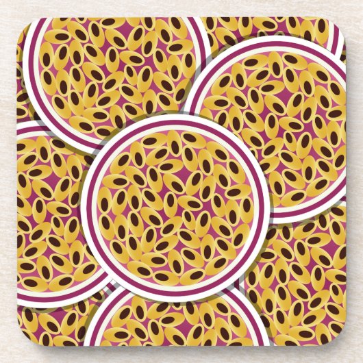 パッファンキーフルーツ コースター (正面)