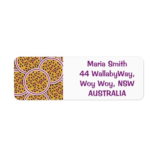 パッファンキーフルーツ ラベル (正面)