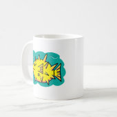 パッファーの魚 コーヒーマグカップ (正面左)