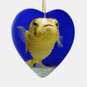 パッファーの魚 セラミックオーナメント (右)