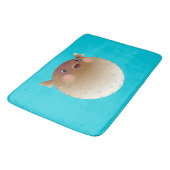 パッファーの魚 バスマット (アングル)