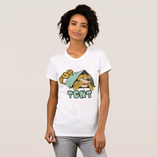 パップテントキャンプ Tシャツ (正面フル)