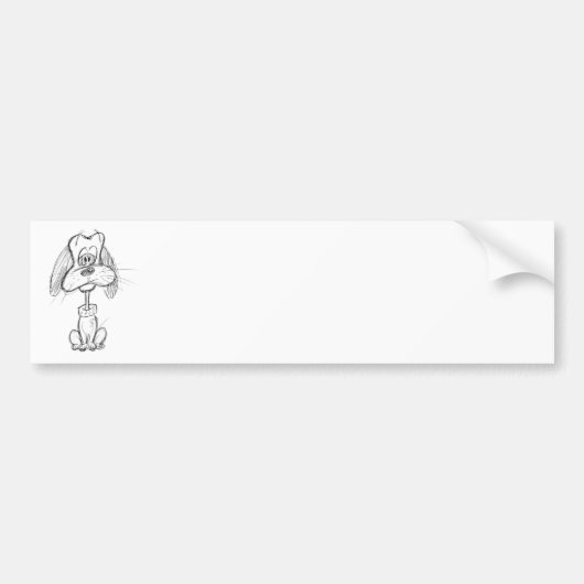 パップ！ バンパーステッカー (正面)