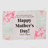 パッモダンエレガントクの母の日 ゴルフタオル (横)