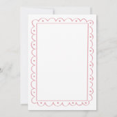 パッモダンク彼女は市場のブライダルシャワーから 招待状 (裏面)