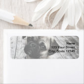 パッ大切プの黒白 ラベル (インサイチュ)