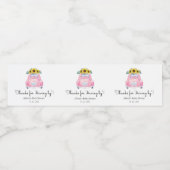 パッ感謝していクカーで運転する ペットボトルラベル (シングルラベル)