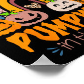 パッ教えチレトロ茶の中で一番可愛いカボチャ ポスター (角)