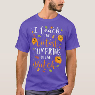 パッ教えチ先生Fで一番可愛いカボチャ Tシャツ