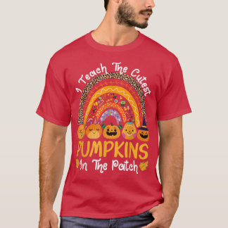 パッ教えチ先生Fで一番可愛いカボチャ Tシャツ