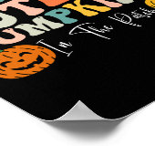 パッ教えチ先生Falで最も可愛いカボチャ ポスター (角)