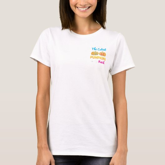 パッ教えチ先生Halの最も可愛いカボチャ Tシャツ (正面)