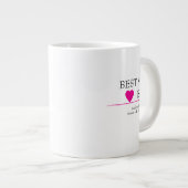 パッ最高のクハートで母がマグカップ – 確認… ジャンボコーヒーマグカップ (正面右)