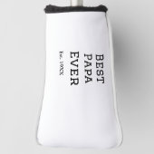 パッ最高のパは今まで。年の日付名の追加父のda ゴルフヘッドカバー (回転90)