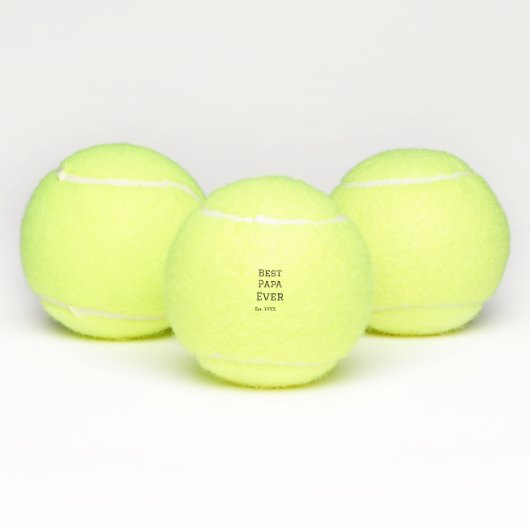 パッ最高のパは今まで。年の日付名の追加父のda テニスボール (マルチ)