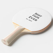 パッ最高のパは今まで。年の日付名の追加父のda 卓球ラケット (正面アングル)