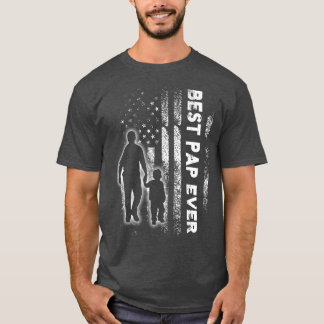 パッ最高のプ常にフラグ父の日グランドパギフト Tシャツ