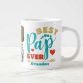 パッ最高のプ・エバーパーソナライズされた・パレトロ ジャンボコーヒーマグカップ (右)