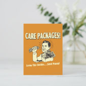 パッ気にケージ:スクリュークッキー送信$ ポストカード (スタンド正面)