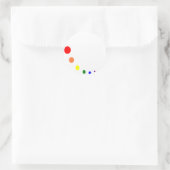 パッ絵を描ト ラウンドシール (バッグ)