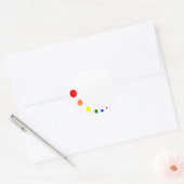 パッ絵を描ト ラウンドシール (封筒)