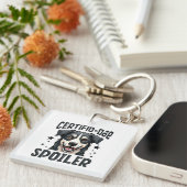 パッ誇りを持ったプスポイラー キーホルダー (正面右)