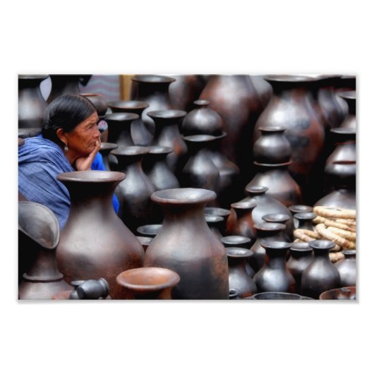 パツクアロメルカド – ディアデロスムエルトス フォトプリント (正面)