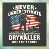 パテのナイフでドライアラーを過小評価しない ウィンドウサイン (シート3)