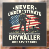 パテのナイフでドライアラーを過小評価しない ウィンドウサイン (シート2)