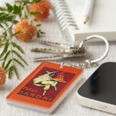 パテのBaroniのヴィンテージPosterEurope キーホルダー (正面右)