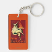 パテのBaroniのヴィンテージPosterEurope キーホルダー (裏面)