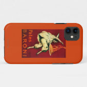 パテのBaroniのヴィンテージPosterEurope Case-Mate iPhoneケース (裏面(横))
