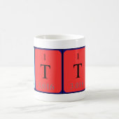 パティの定期テーブル名mag コーヒーマグカップ (中央)