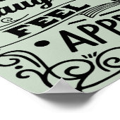 パティオで ポスター (角)