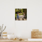 パティオのお茶 ポスター (キッチン)